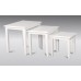 Nest of Tables Minimalist Style - French White